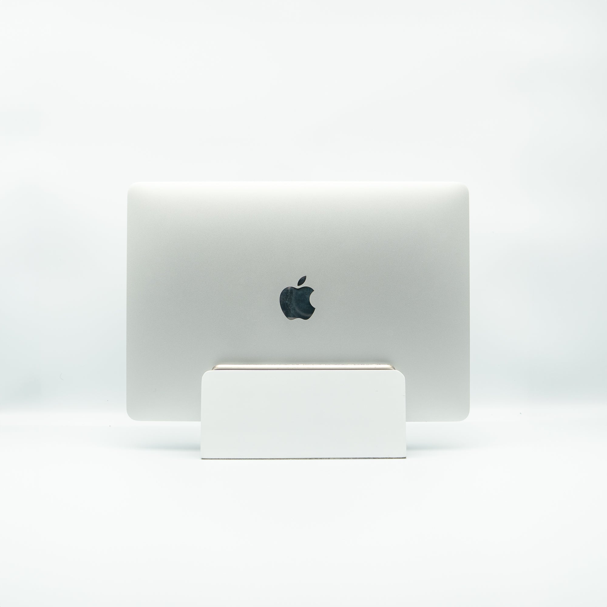 Vertical Laptop Stand | Matte White